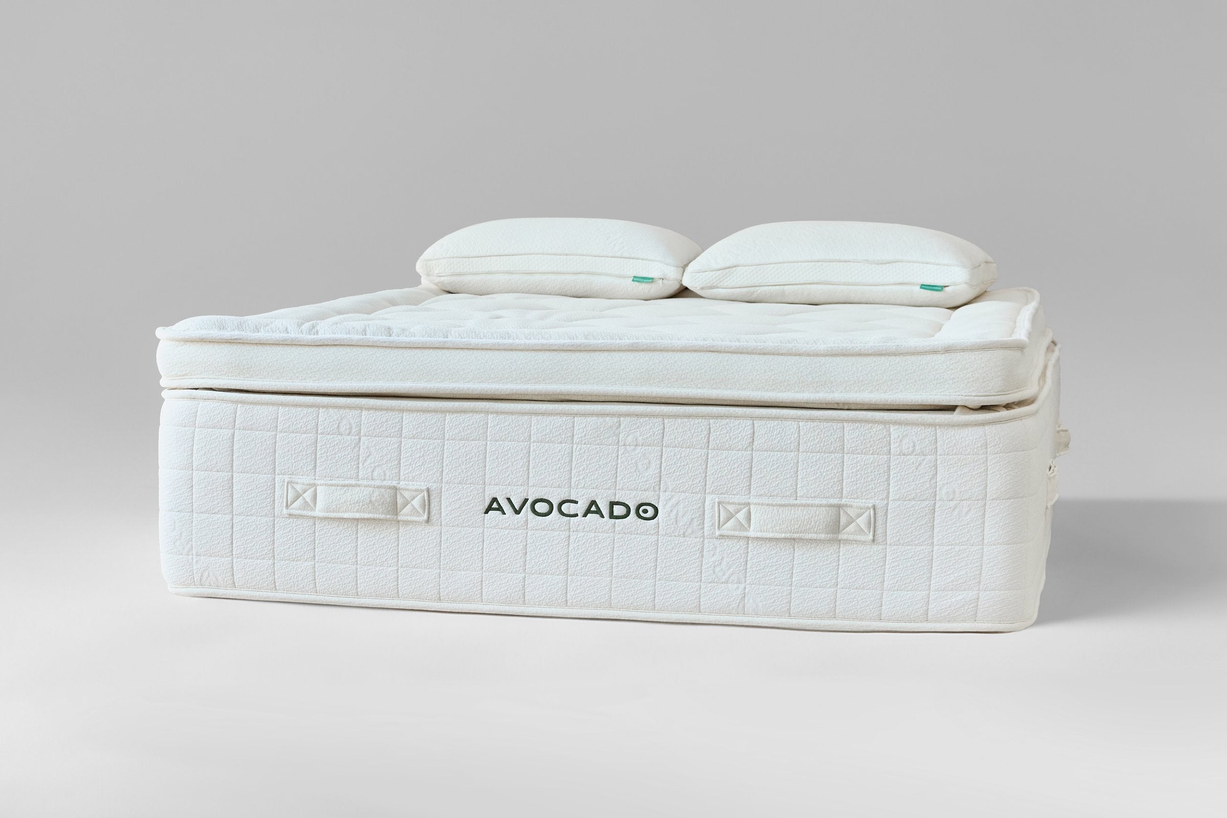 Avocado Luxury Organic Mattress Ultra Plush Box-Top — Double Coil, 15 in