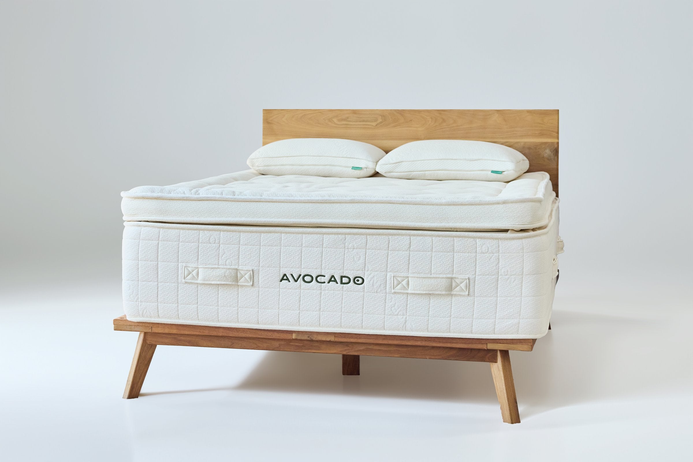 Avocado Luxury Organic Mattress Ultra Plush Box-Top — Double Coil, 15 in