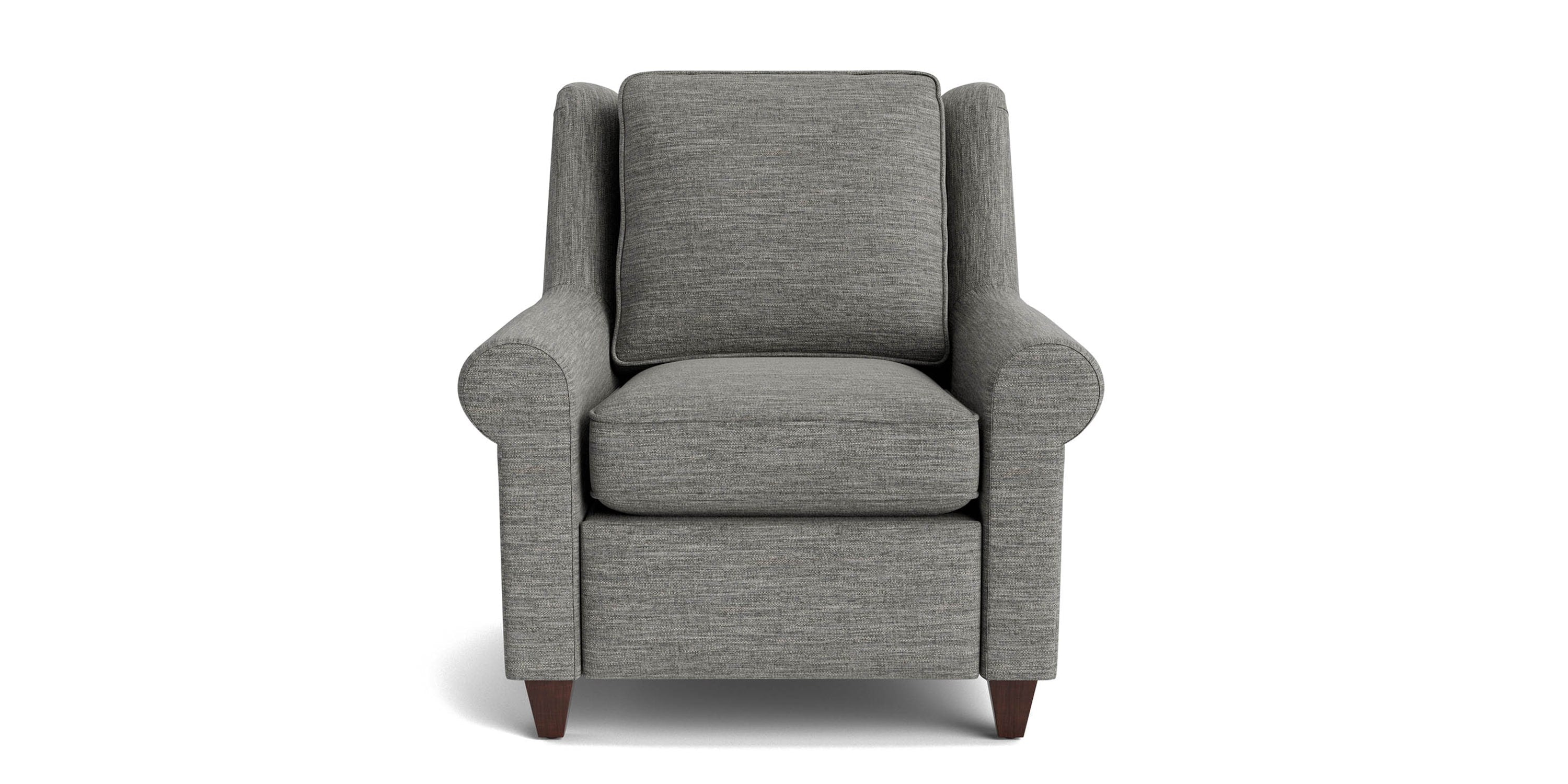 Magnificent Motion Roll Arm Power Wall Recliner Bassett
