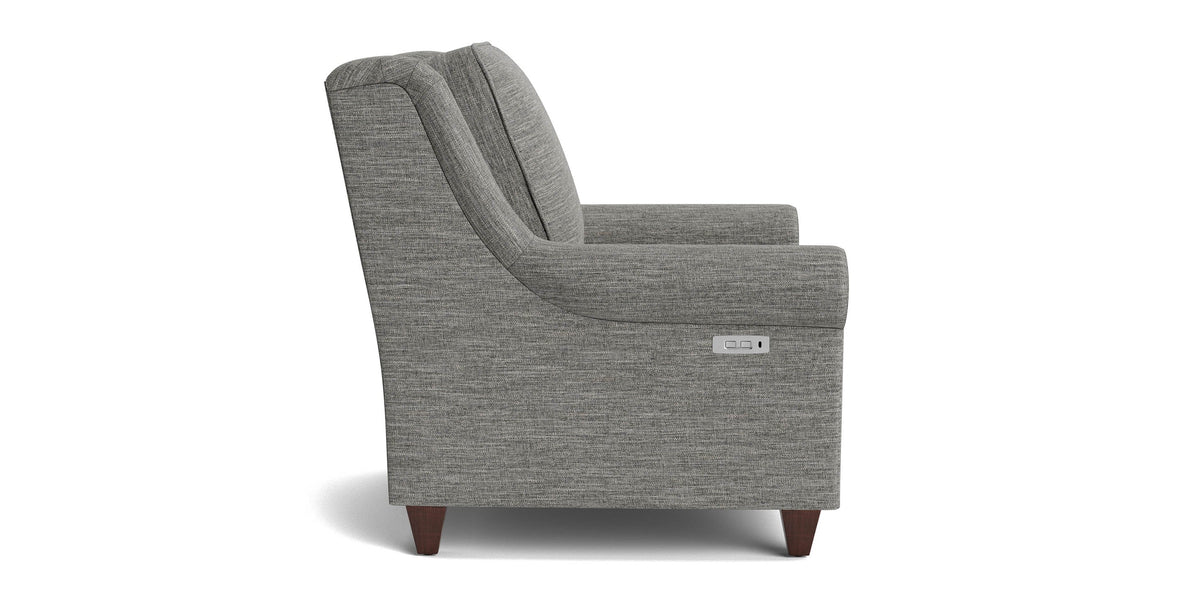 Bassett Magnificent Tall LAF Reclining Chair — Left-Arm, Your Fabric Bassett Reclining Sofa