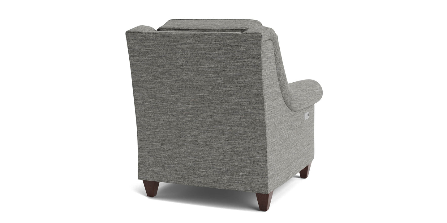 Magnificent Motion Panel Arm Power Wall Recliner Bassett