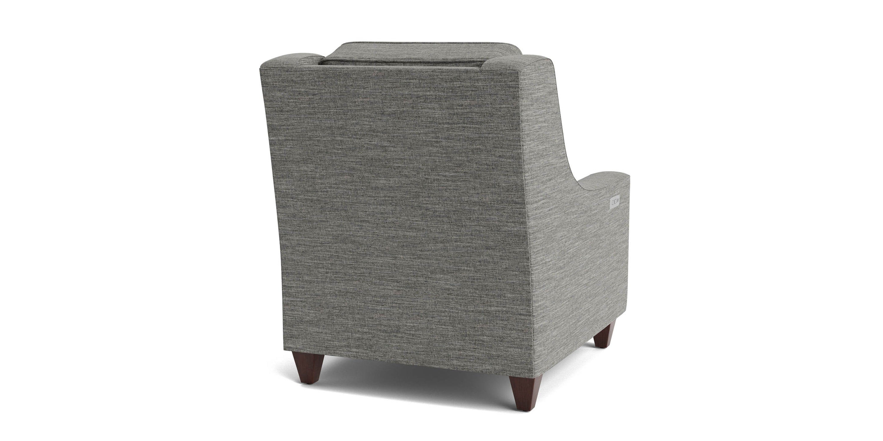 Magnificent Motion Slope Arm Power Wall Recliner Bassett
