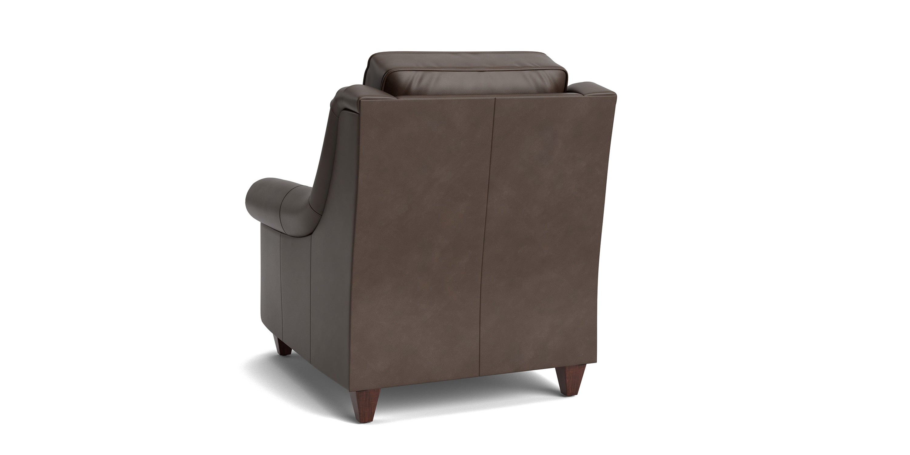 Magnificent Motion Leather Panel Arm Power Wall Recliner Bassett