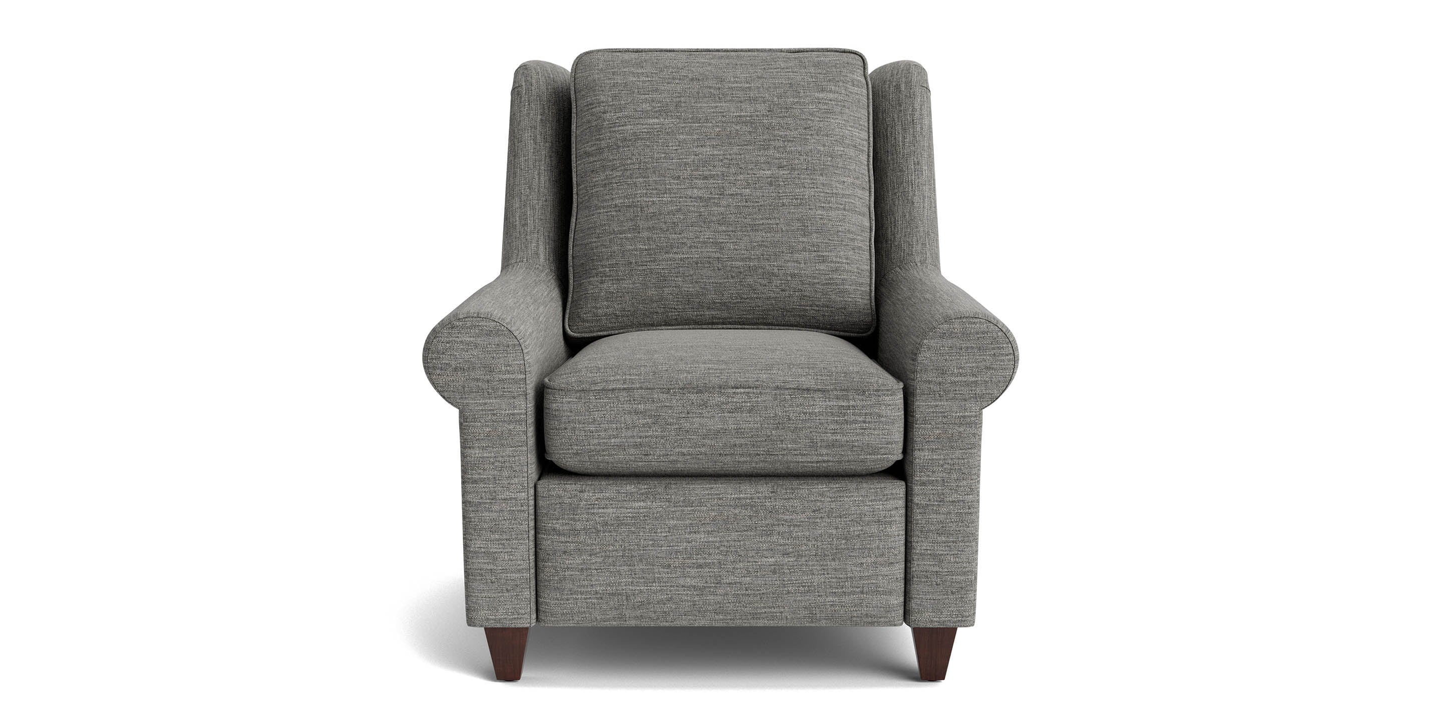 Bassett Magnificent Tall LAF Reclining Chair — Left-Arm, Your Fabric Bassett Reclining Sofa