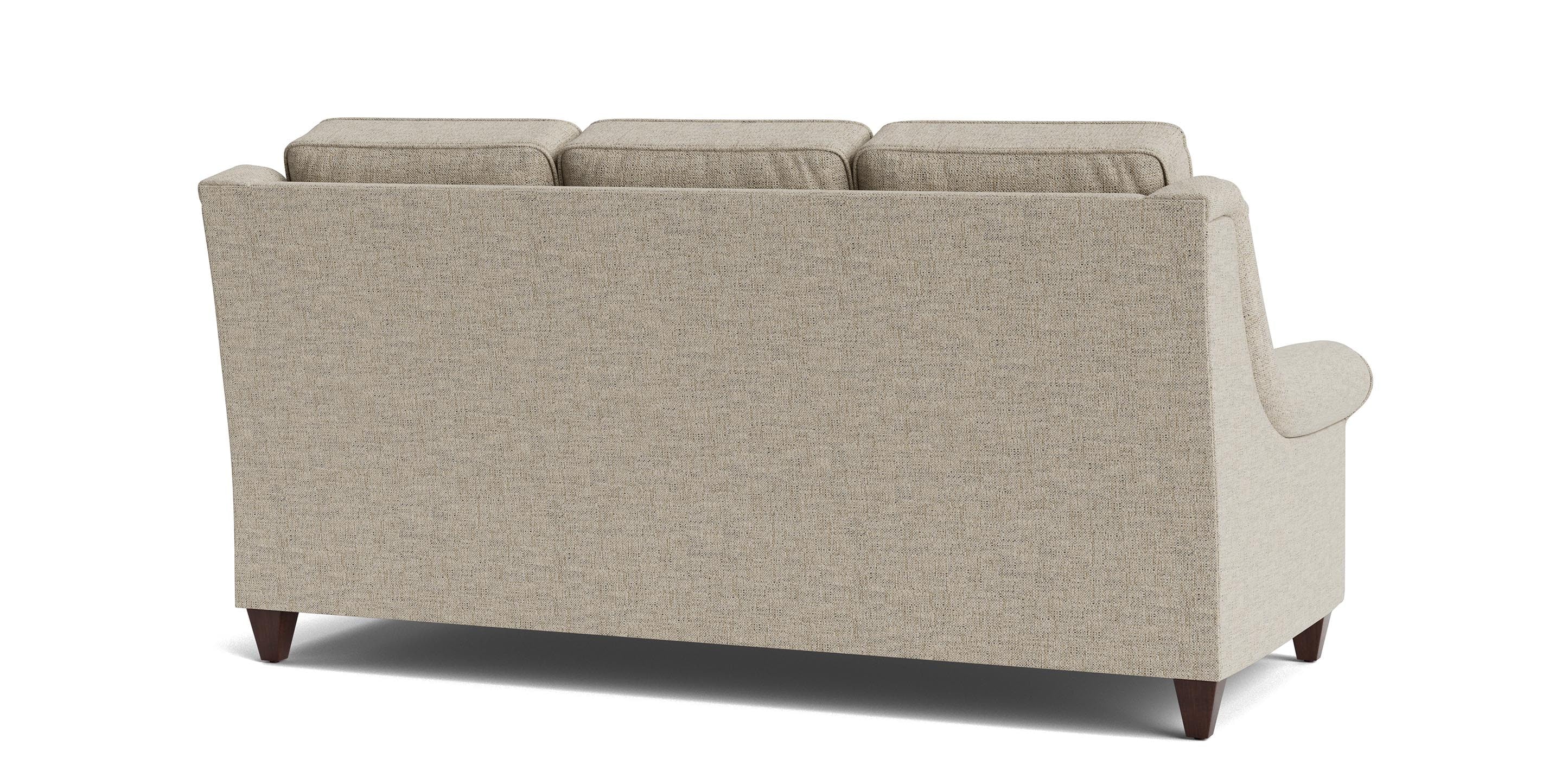 Bassett Magnificent Stationary Sofa — Custom Fabric, Coil Seating
