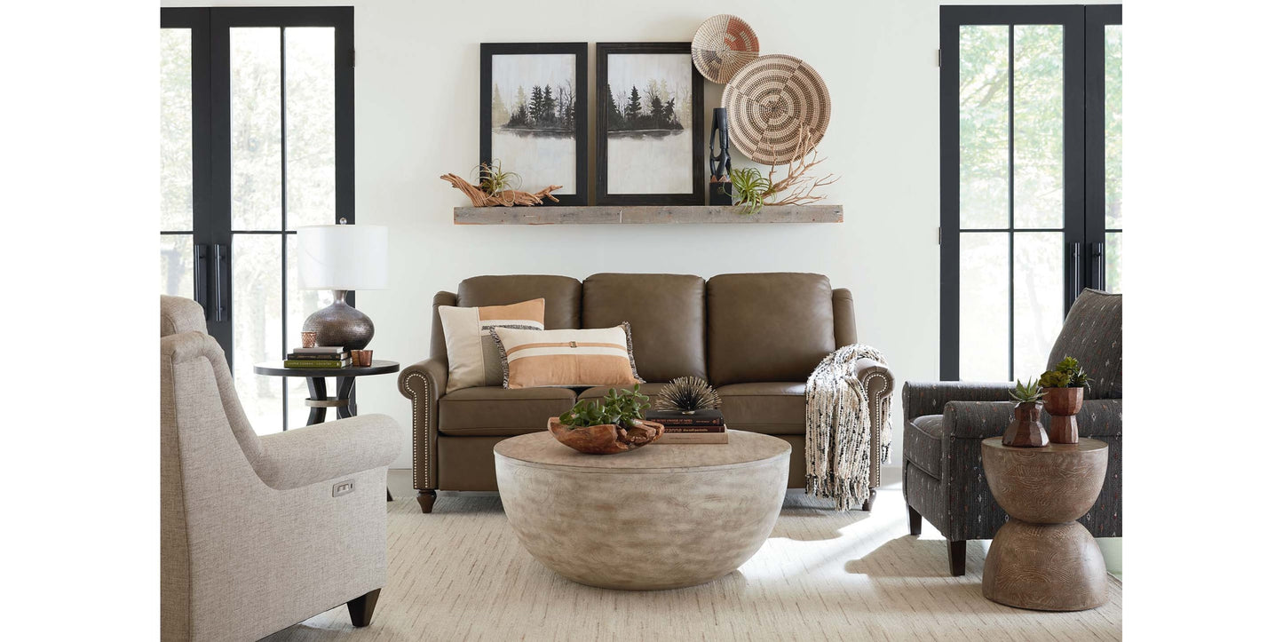Tahiti Round Lamp Table Bassett