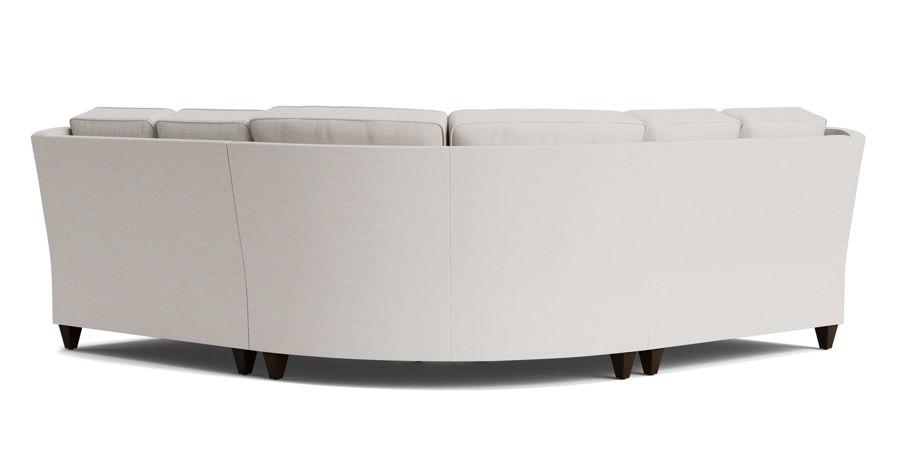 Magnificent Motion Slope Arm Reclining Sectional Bassett