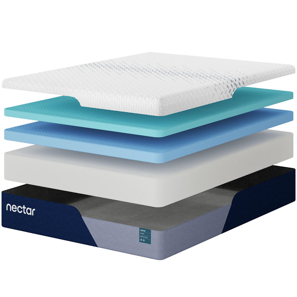 Nectar Premier Memory Foam 5.1 California King Mattress Nectar Memory Foam