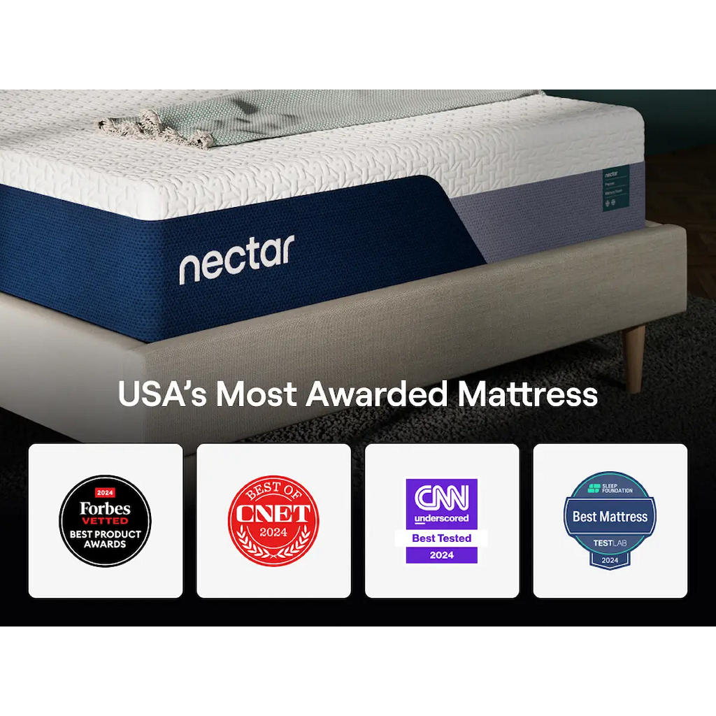 Nectar Premier Memory Foam 5.1 California King Mattress Nectar Memory Foam
