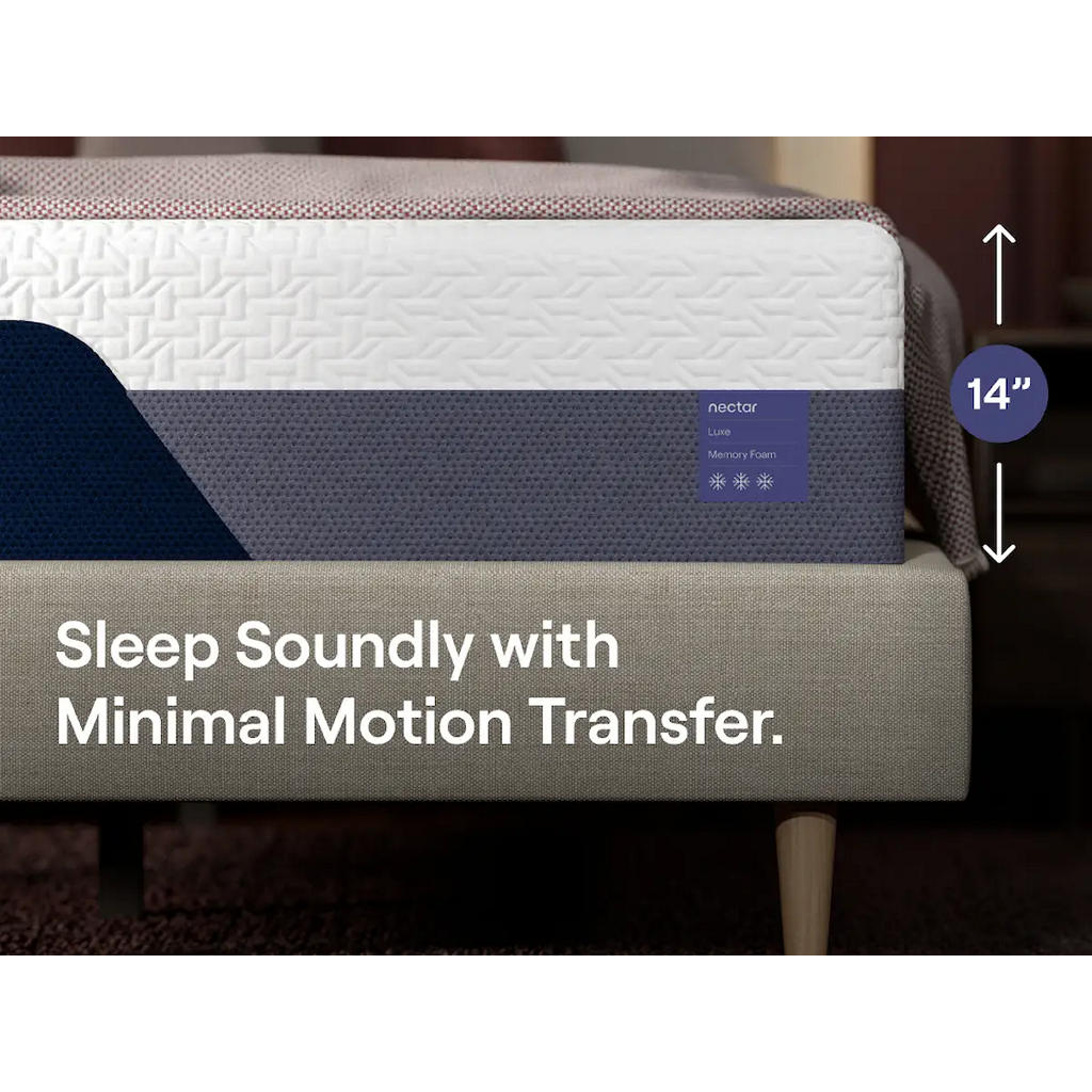 Nectar Luxe Memory Foam 5.1 California King Mattress Nectar Memory Foam