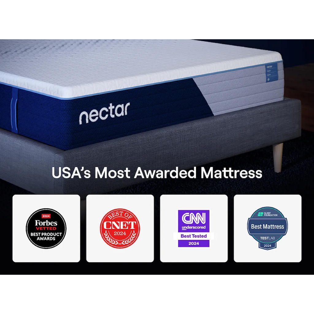 Nectar Classic Hybrid Full Mattress
