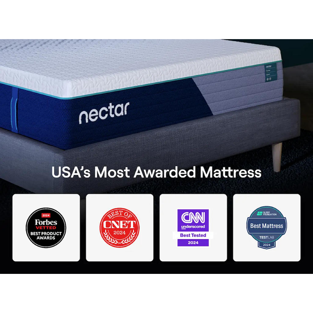 Nectar Premier Hybrid 5.1 Twin Mattress Nectar Twin