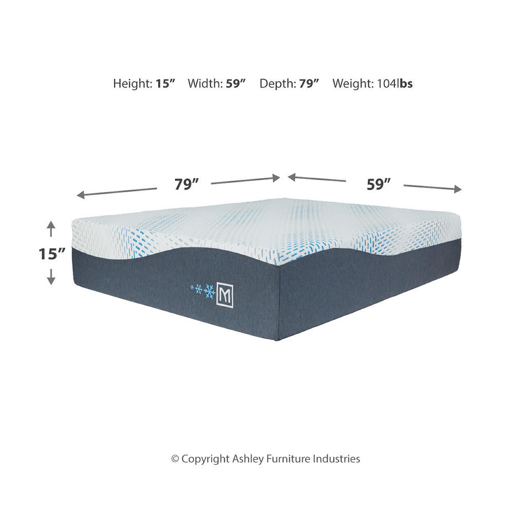 Millennium Luxury Plush Gel Latex Hybrid California King Mattress Sierra Sleep® By Ashley California King