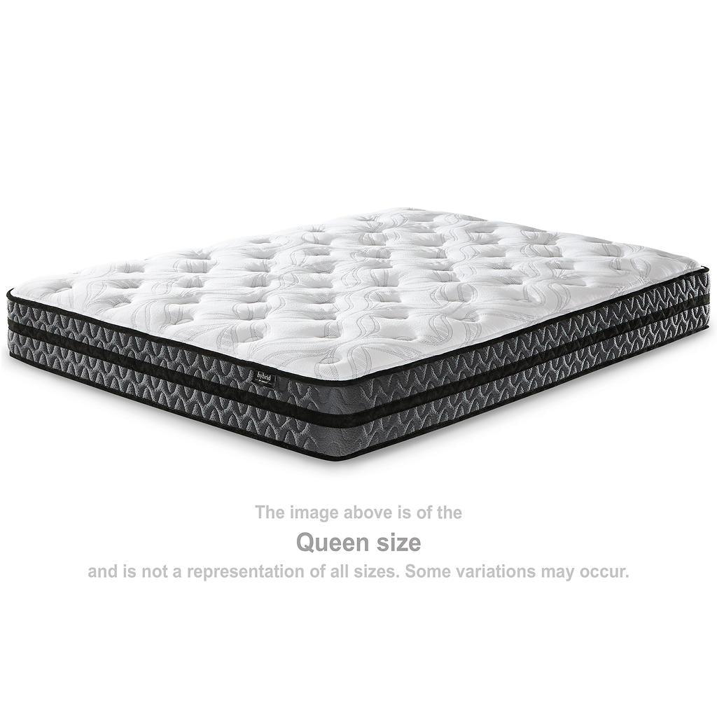 10" Pocketed Hybrid Full Mattress — Coils Plus Cooling Gel, Medium Sierra Sleep® By Ashley Full