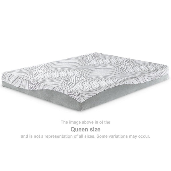 Sierra Sleep 8 Inch Memory Foam Cal King Mattress — Long, Low, Foam Sierra Sleep® by Ashley Memory Foam