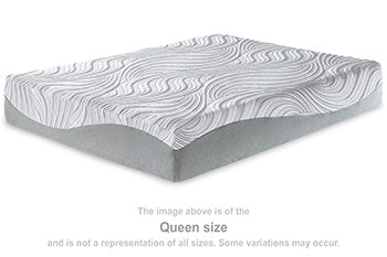 12" Memory Foam Twin Mattress — Two Inches of Contour, Medium Sierra Sleep® By Ashley Memory Foam