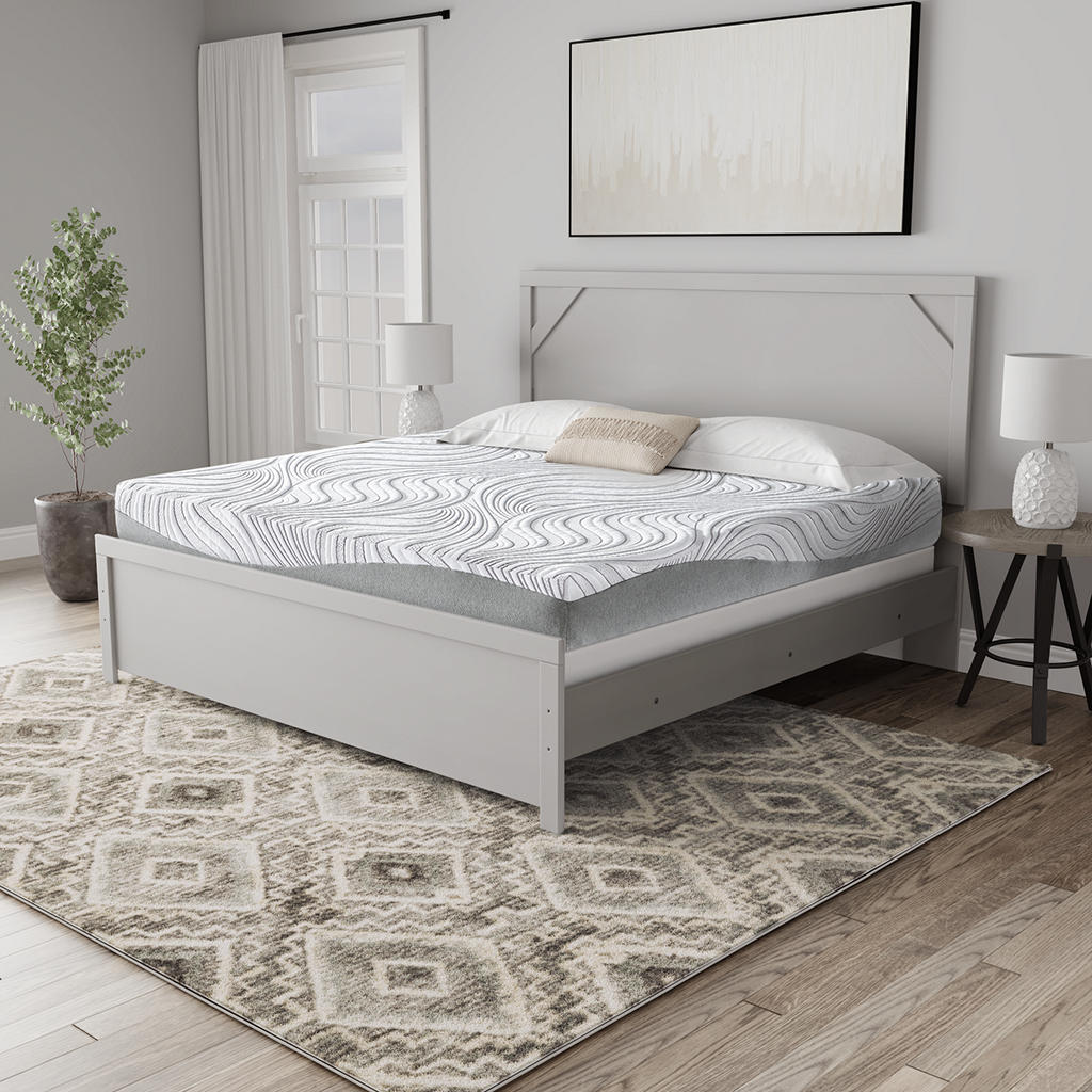 12" Memory Foam Twin Mattress — Two Inches of Contour, Medium Sierra Sleep® By Ashley Memory Foam