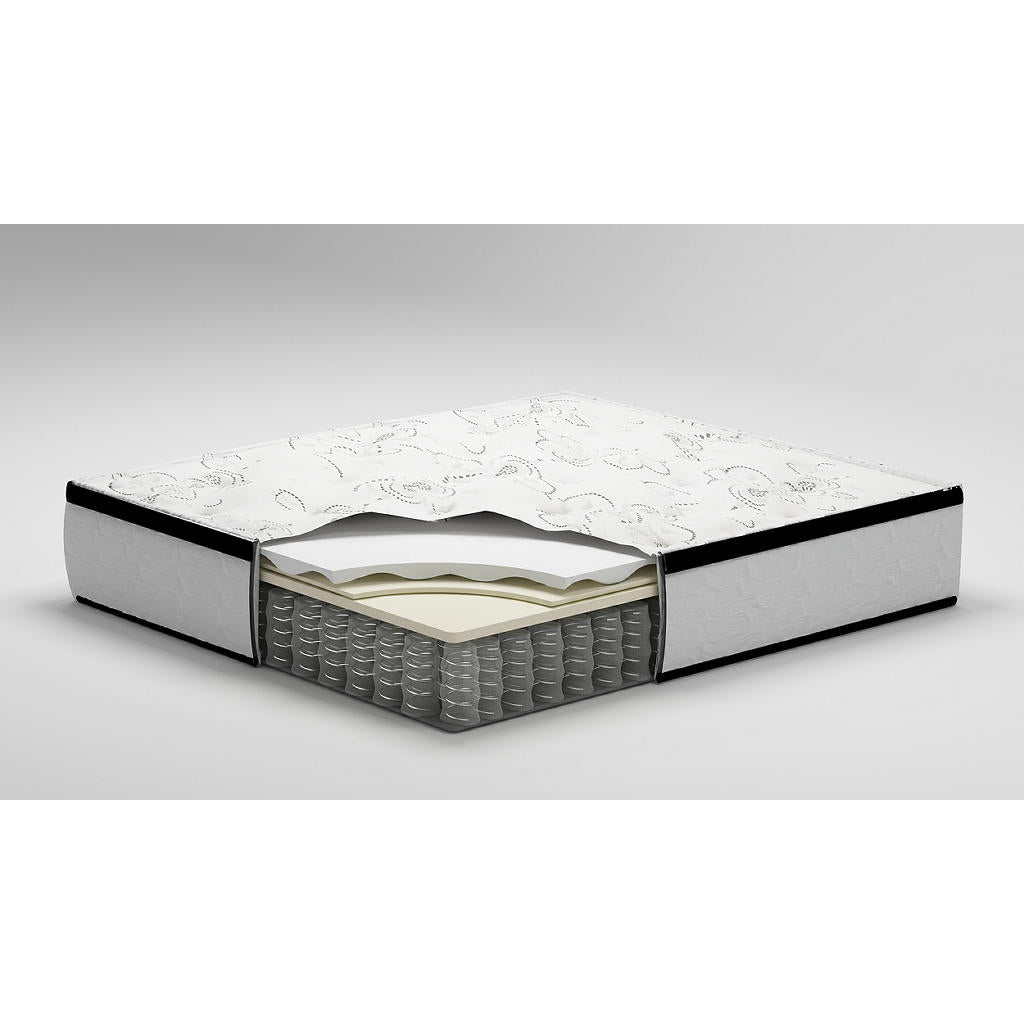 Chime 12 Inch Hybrid Queen Mattress in a Box Sierra Sleep® By Ashley Queen