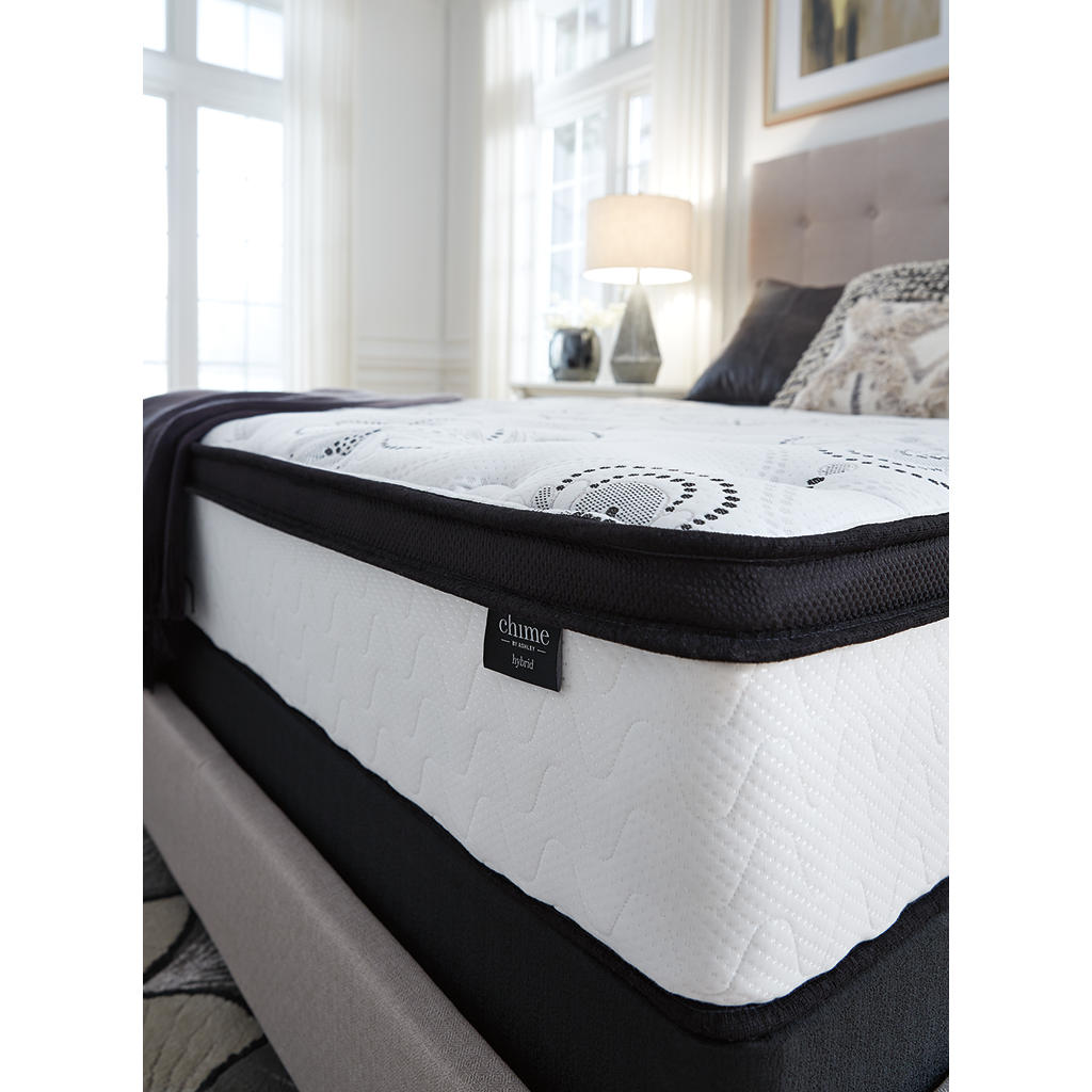 Chime 12 Inch Hybrid Queen Mattress in a Box Sierra Sleep® By Ashley Queen
