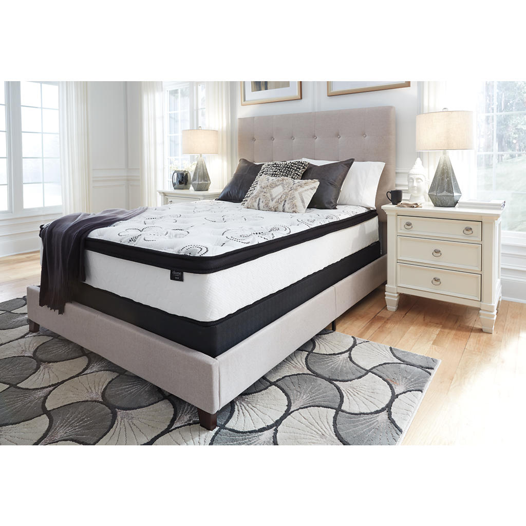 Chime 12 Inch Hybrid Queen Mattress in a Box Sierra Sleep® By Ashley Queen
