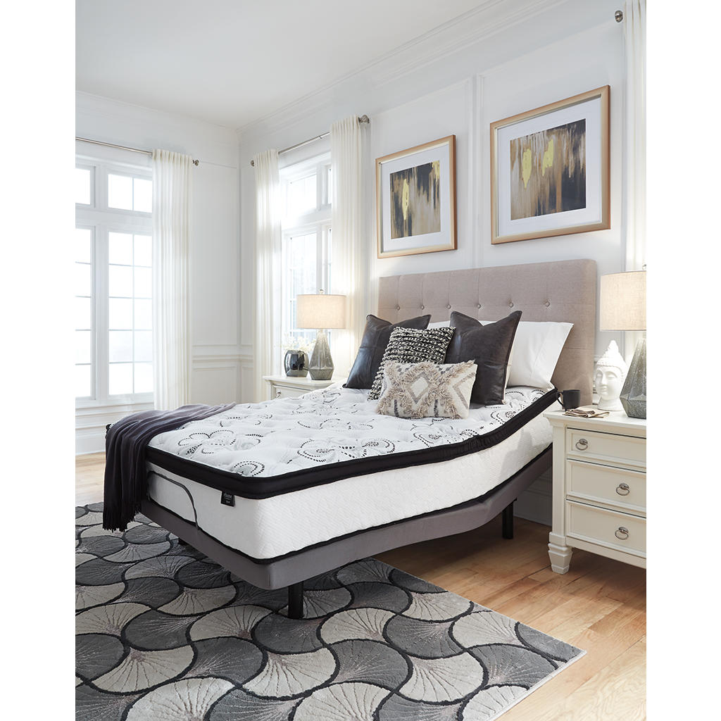 Chime 12 Inch Hybrid Queen Mattress in a Box Sierra Sleep® By Ashley Queen