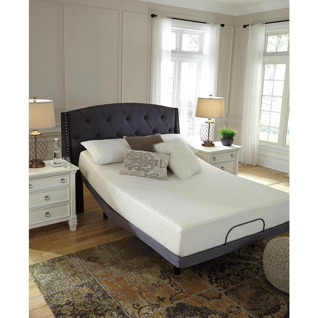 10" Chime Memory Foam Queen Mattress in a Box — The Sensible Queen Sierra Sleep® By Ashley Memory Foam