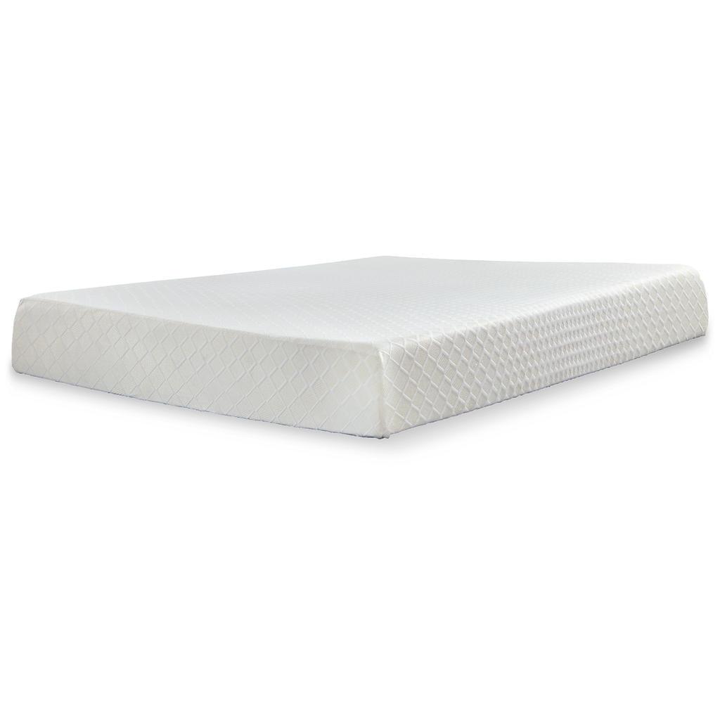 10" Chime Memory Foam Queen Mattress in a Box — The Sensible Queen Sierra Sleep® By Ashley Memory Foam