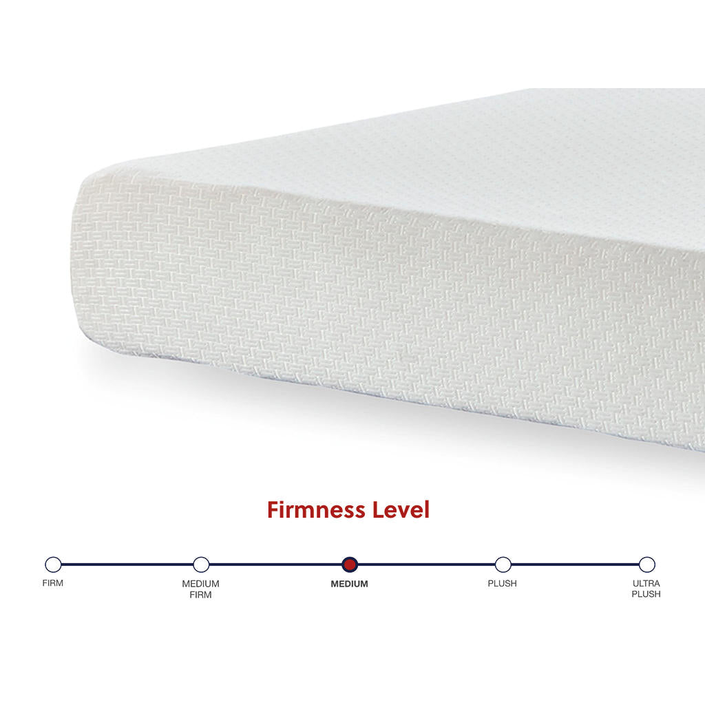 Chime 8 Inch Memory Foam Queen Mattress in a Box Sierra Sleep® By Ashley Memory Foam