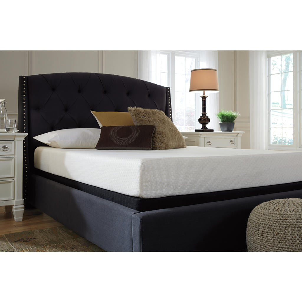Chime 8 Inch Memory Foam Queen Mattress in a Box Sierra Sleep® By Ashley Memory Foam