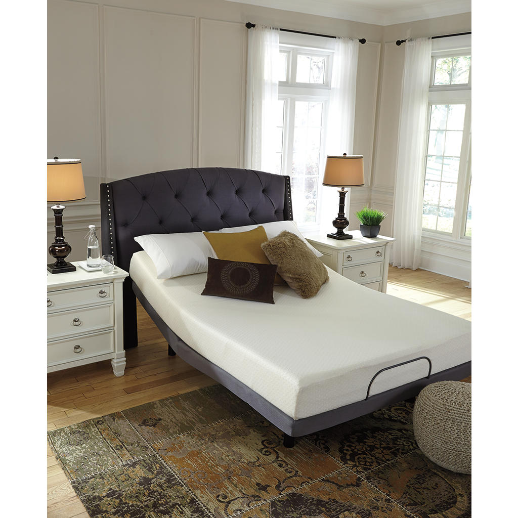 Chime 8 Inch Memory Foam Queen Mattress in a Box Sierra Sleep® By Ashley Memory Foam