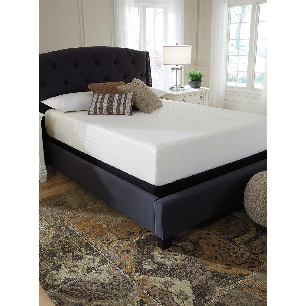Chime 12 Inch Memory Foam California King Mattress in a Box Sierra Sleep® By Ashley Memory Foam