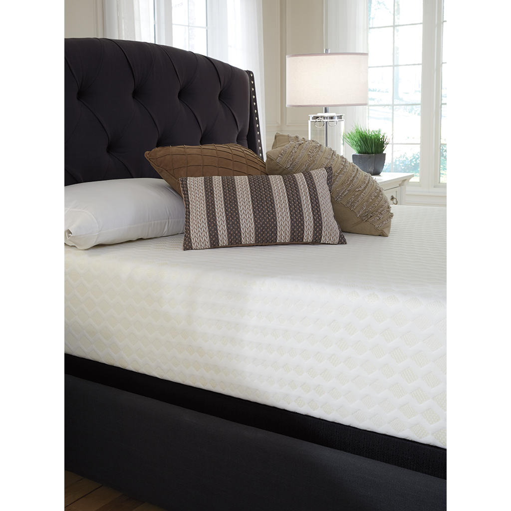 Chime 12 Inch Memory Foam King Mattress in a Box Sierra Sleep® By Ashley Memory Foam