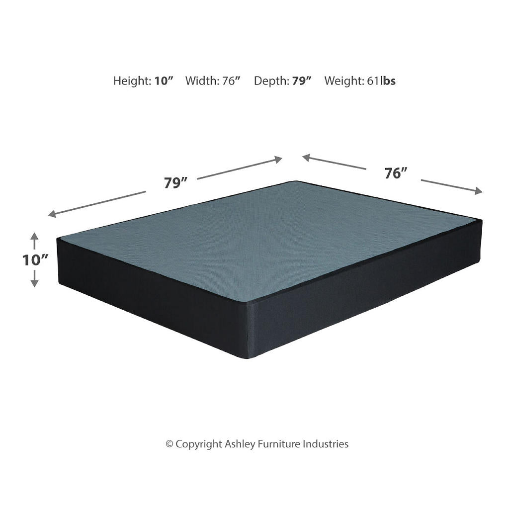 10 Inch Chime Memory Foam King Mattress and Foundation Sierra Sleep® By Ashley Uncategorized