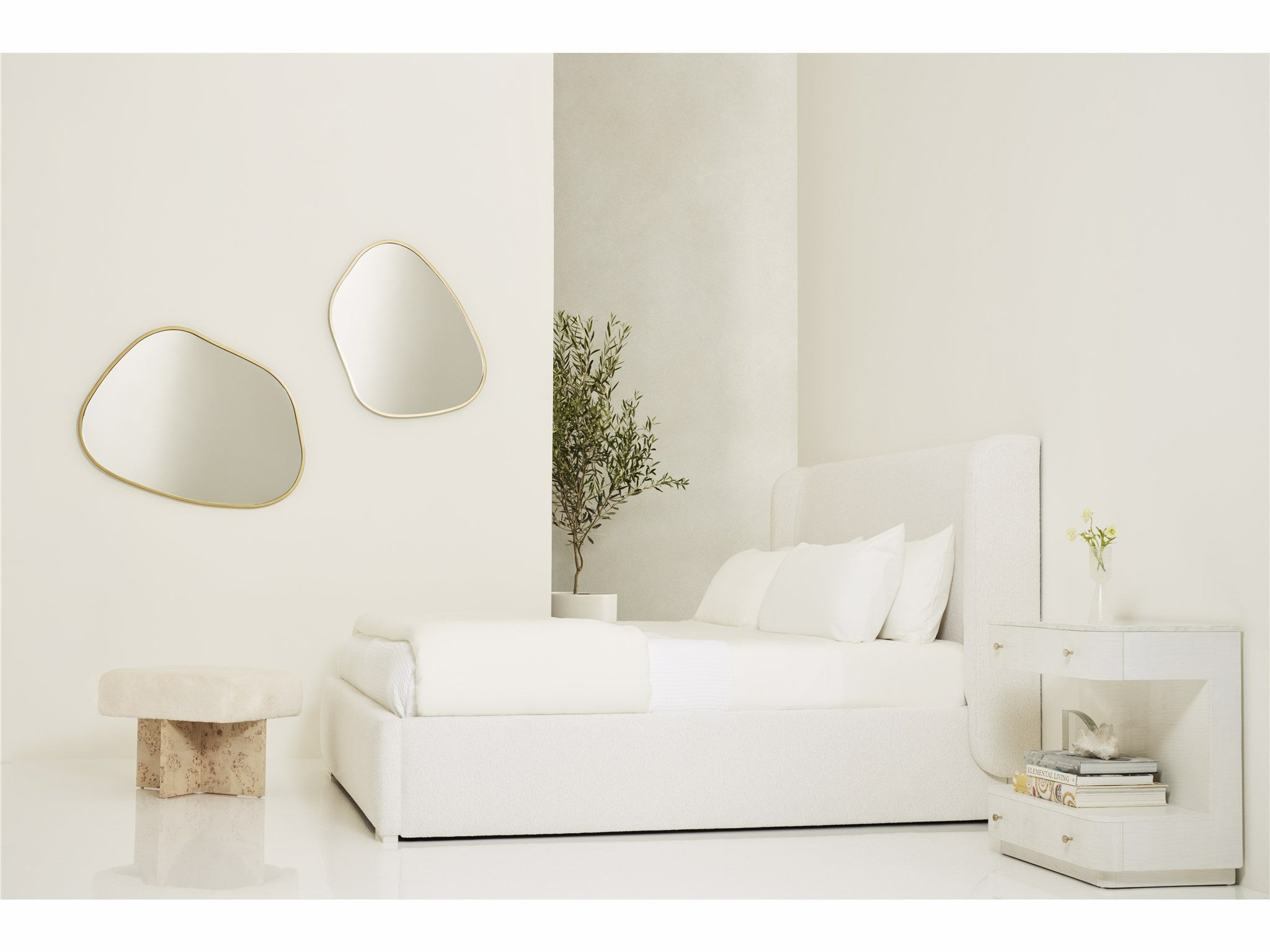 Universal Furniture Restore Upholstered Bed — Tranquility Collection