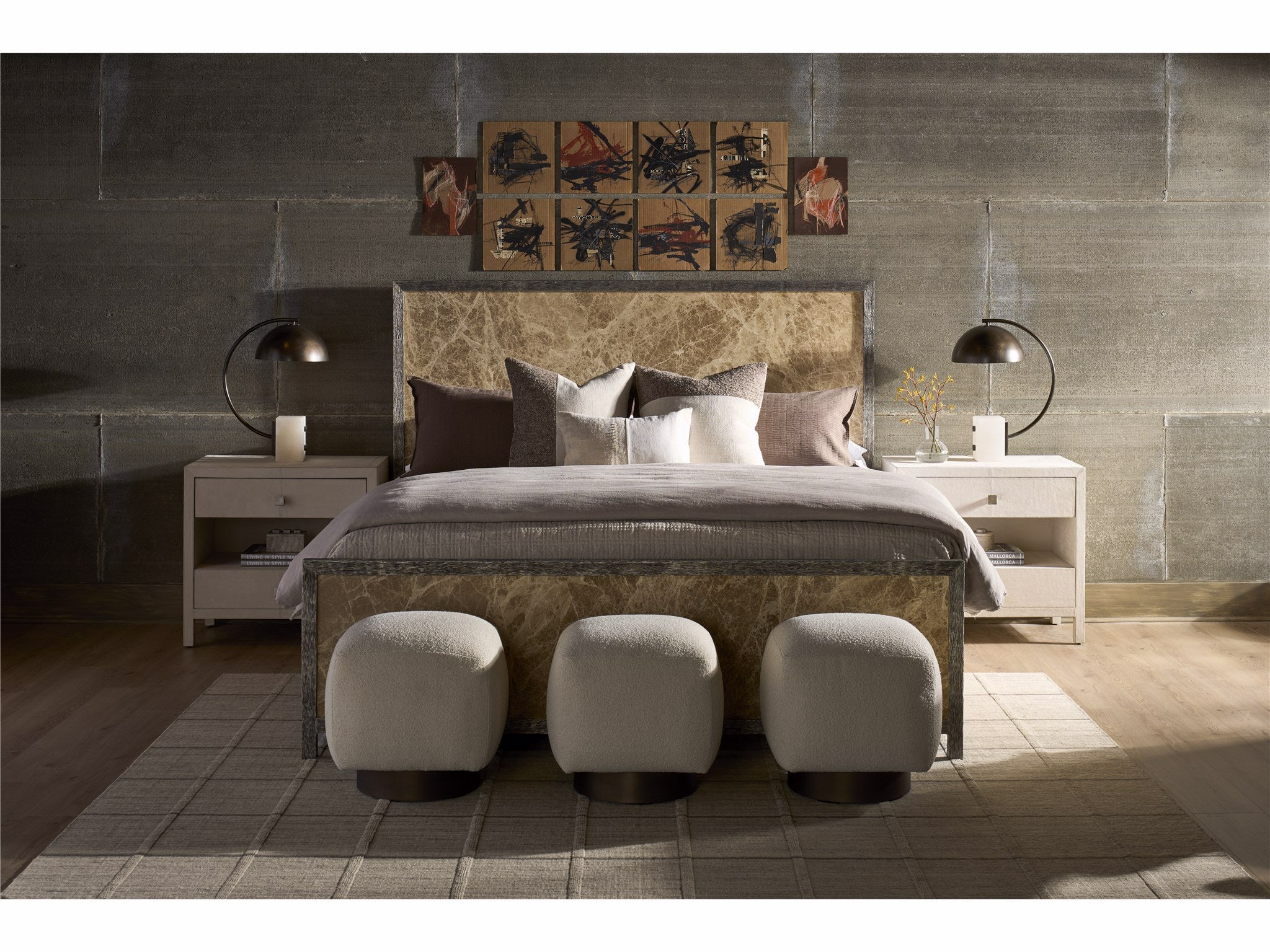 Universal Furniture Sola Pouf — Modern Collection