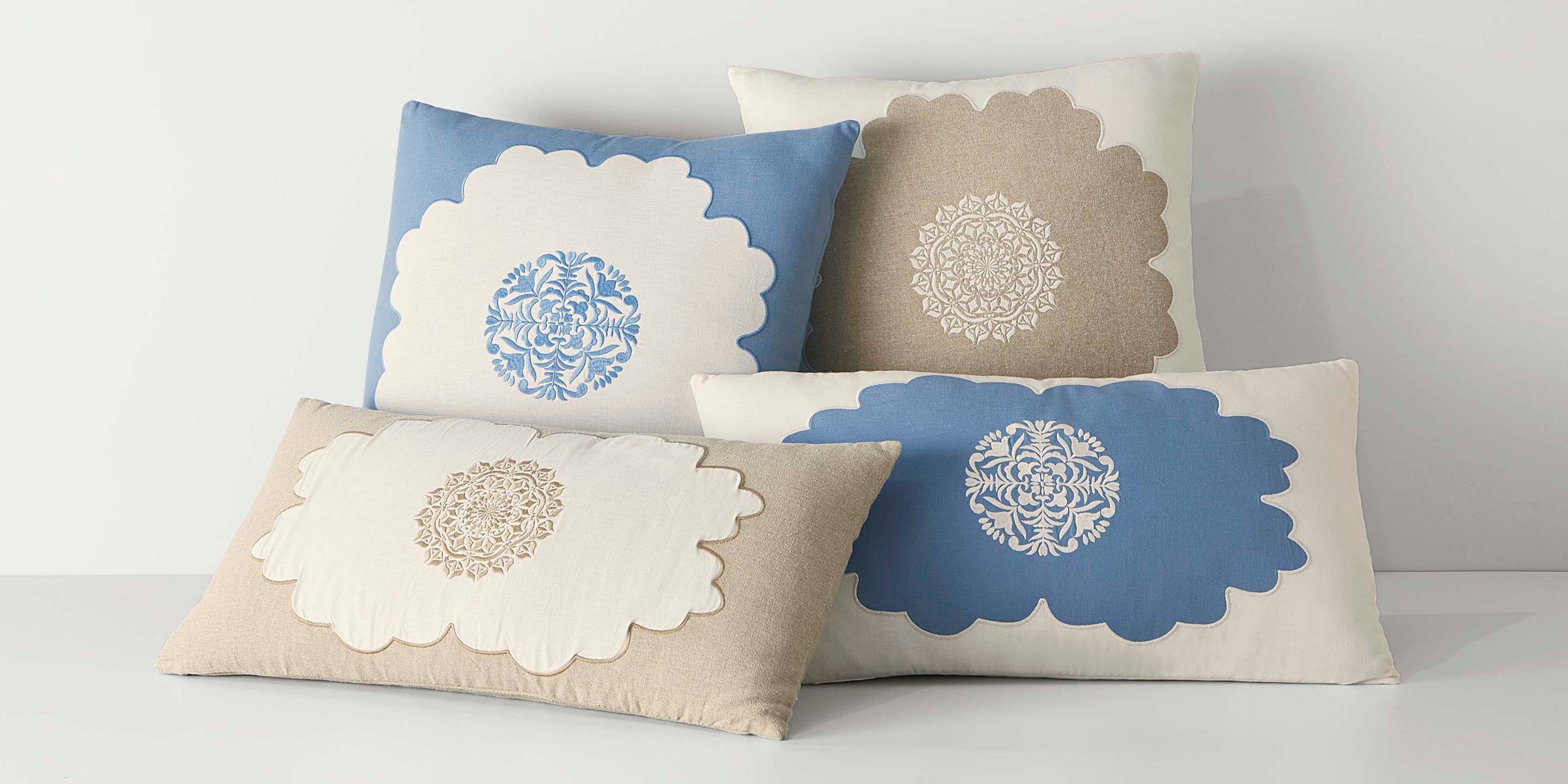 Macon Lumbar Pillow Bassett Home Decor