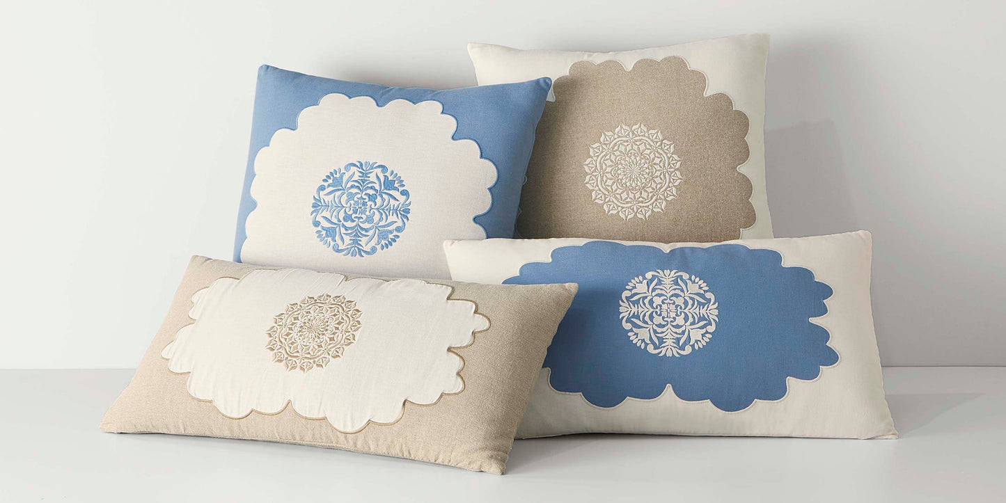 Macon Lumbar Pillow Bassett Home Decor