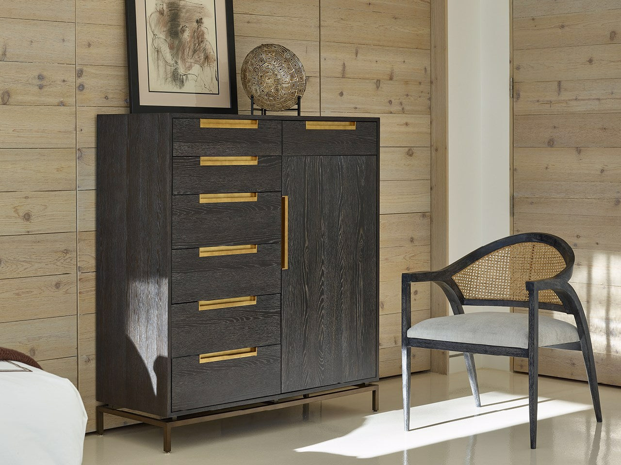 Universal Furniture Modern Dexter Accent Chair — Onyx — Modern Collection