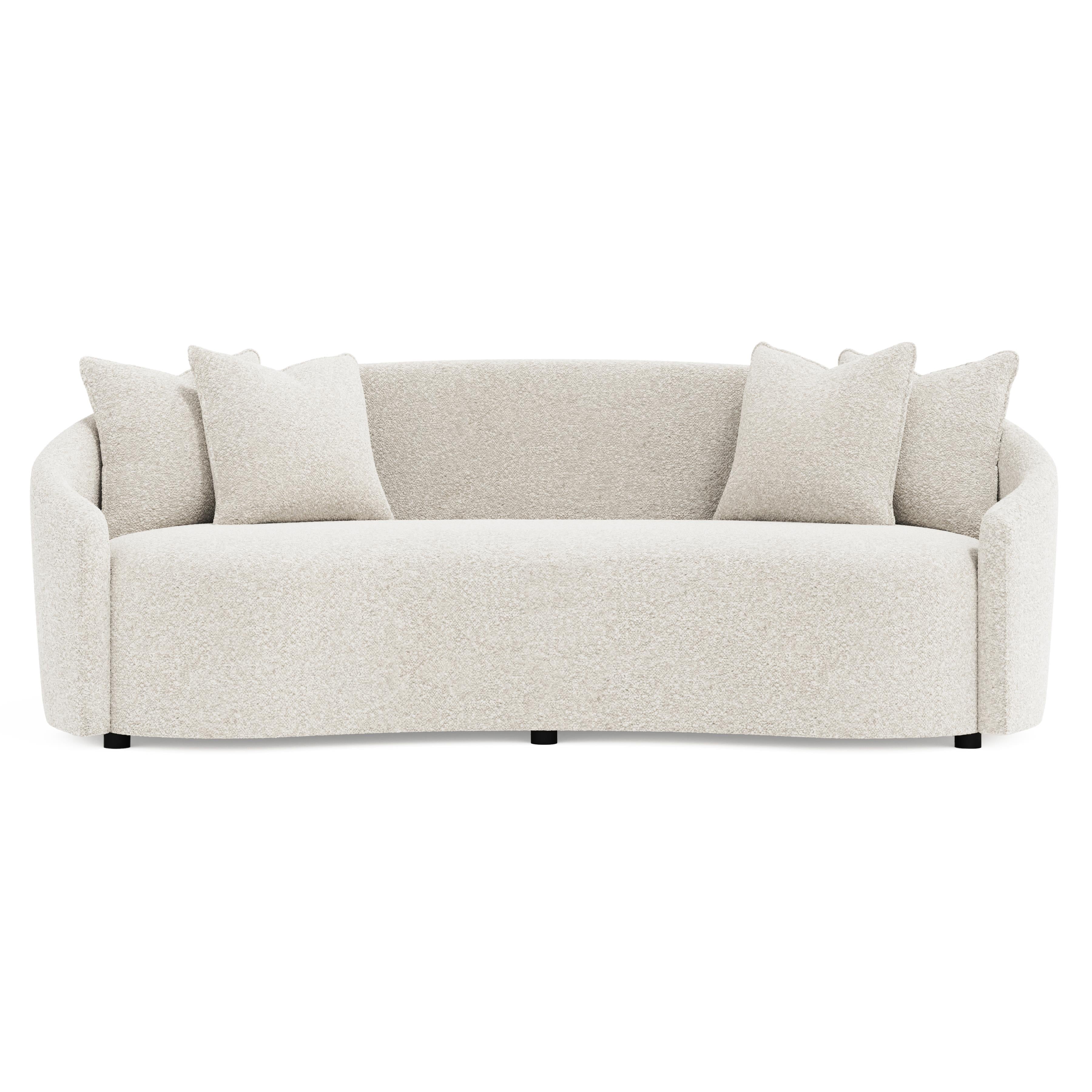 Bernhardt Lumen Sofa — One Continuous Modern Curve Bernhardt Sofa