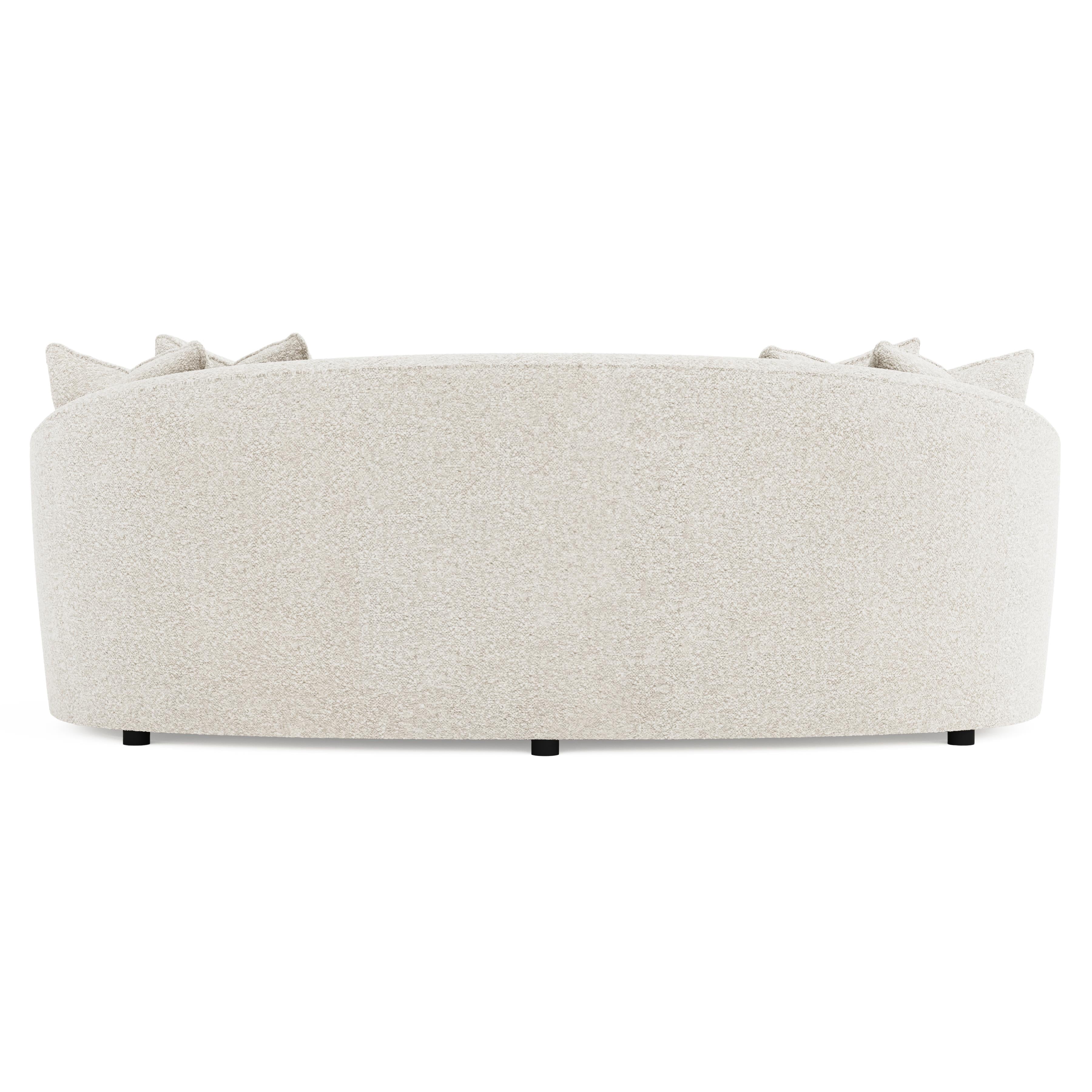 Bernhardt Lumen Sofa — One Continuous Modern Curve Bernhardt Sofa