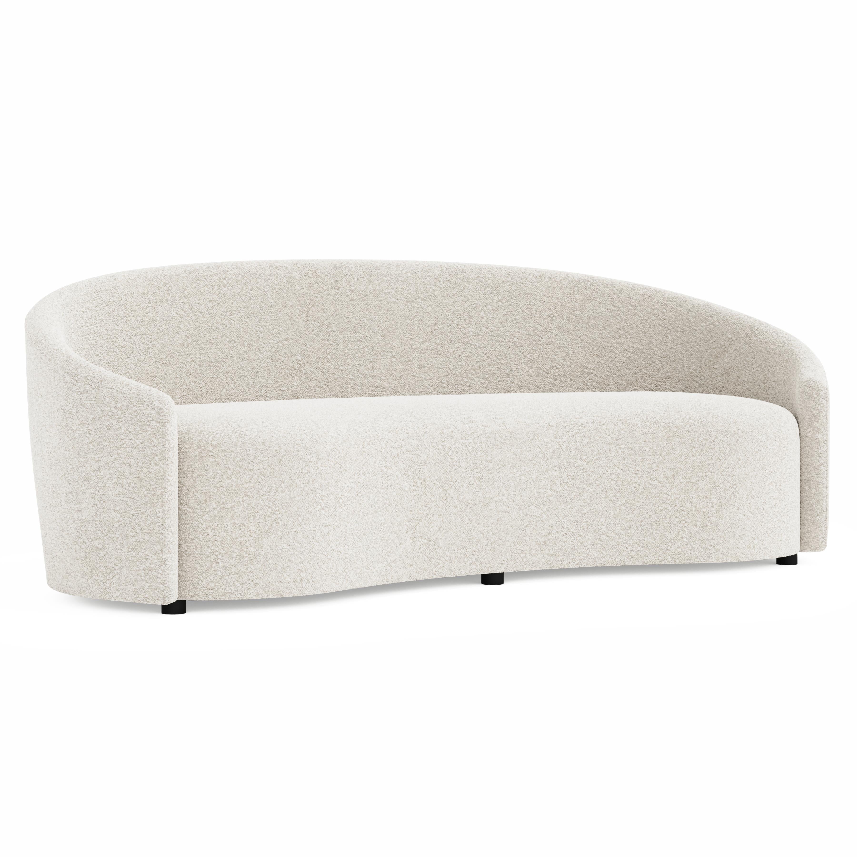 Bernhardt Lumen Sofa — One Continuous Modern Curve Bernhardt Sofa