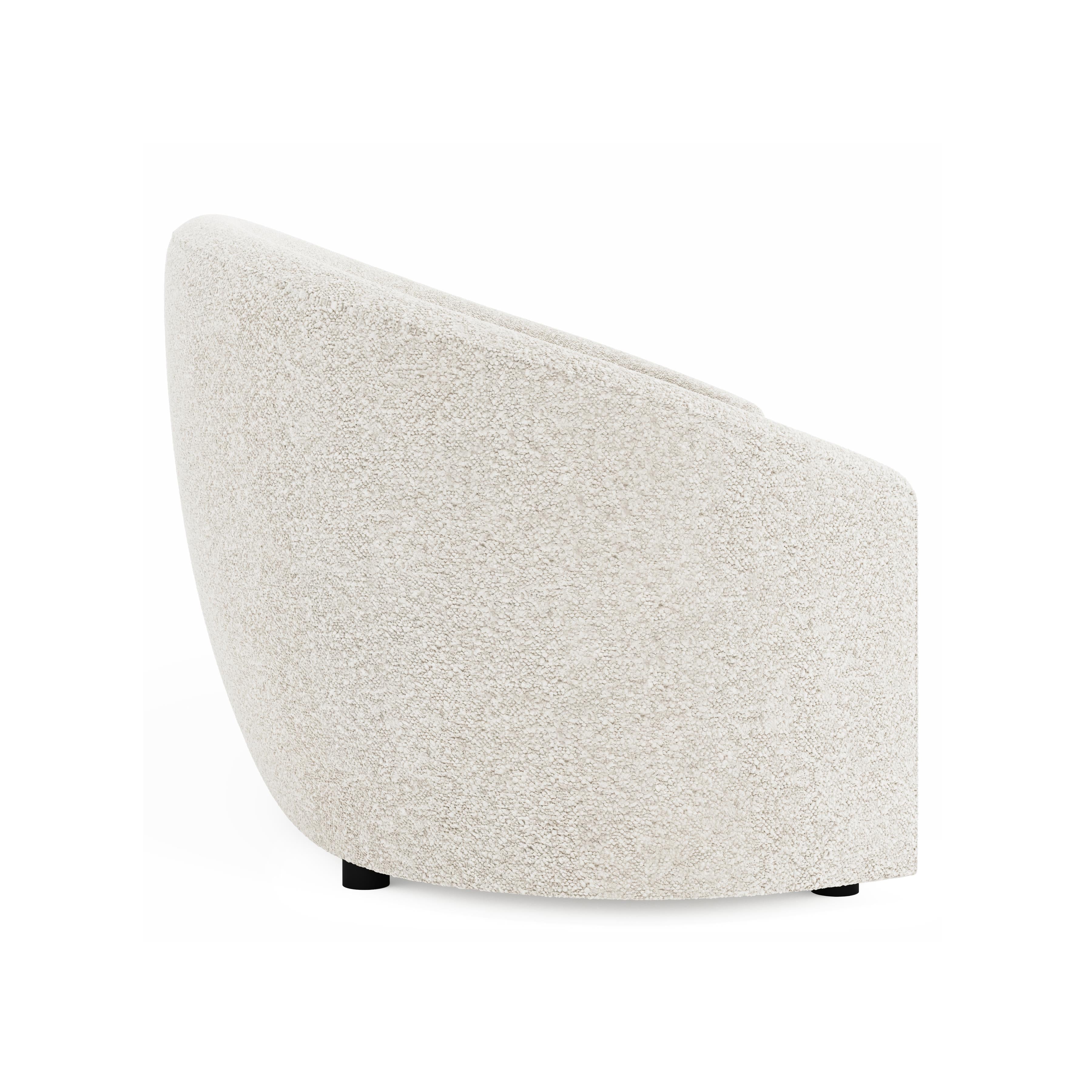 Bernhardt Lumen Sofa — One Continuous Modern Curve Bernhardt Sofa