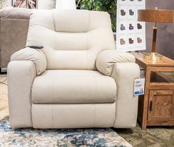 Belmone Pike Power Lift Recliner — Sand Signature Design by Ashley® Living Room