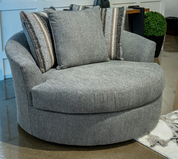 Creston Heights Oversized Swivel Accent Chair