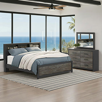 Broachmyn King Bookcase Headboard
