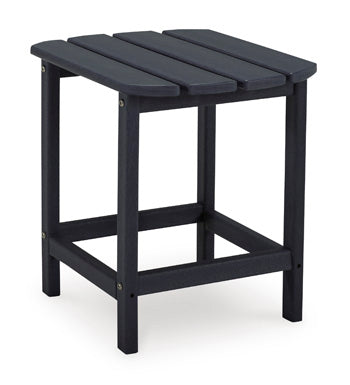 Sundown Treasure Outdoor End Table — Black MEGA-TUFF Signature Design by Ashley® Tables