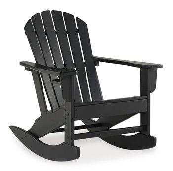 Sundown Treasure Outdoor Rocking Chair — Black Signature Design by Ashley® Outdoor