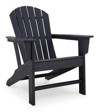 Sundown Treasure Adirondack Chair — Black MEGA-TUFF Signature Design by Ashley® Outdoor