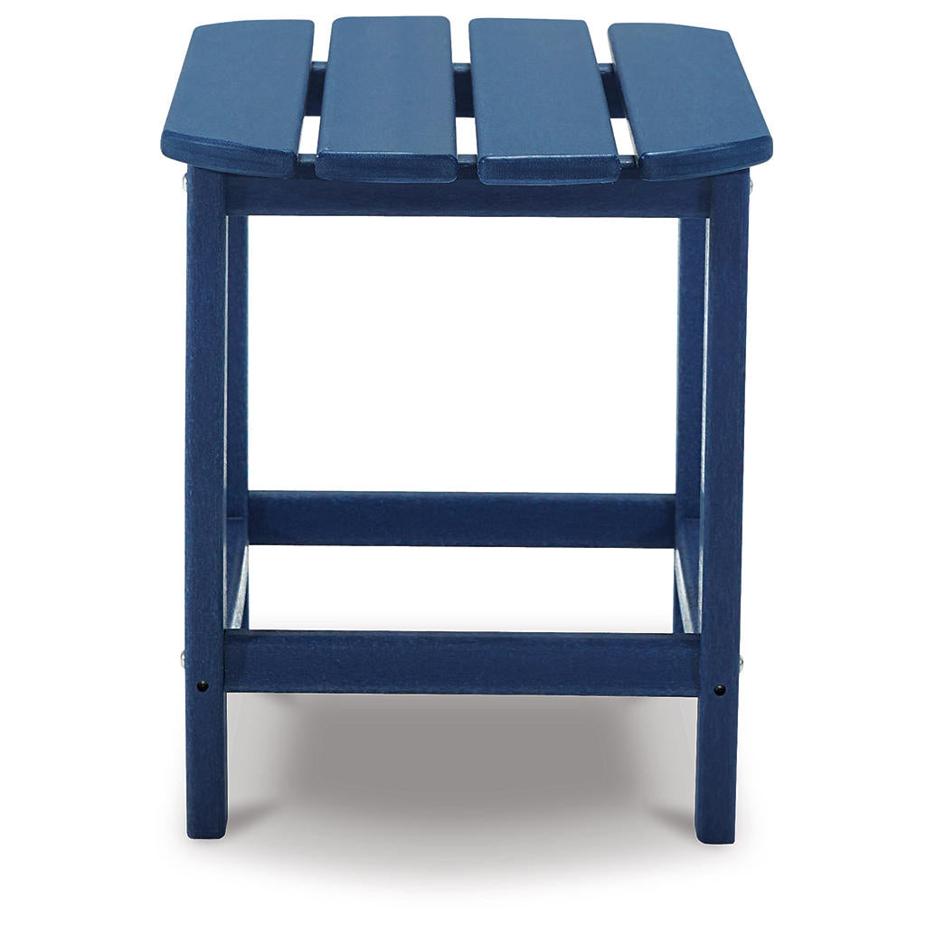 Sundown Treasure Outdoor End Table — Blue MEGA-TUFF Signature Design by Ashley® Tables
