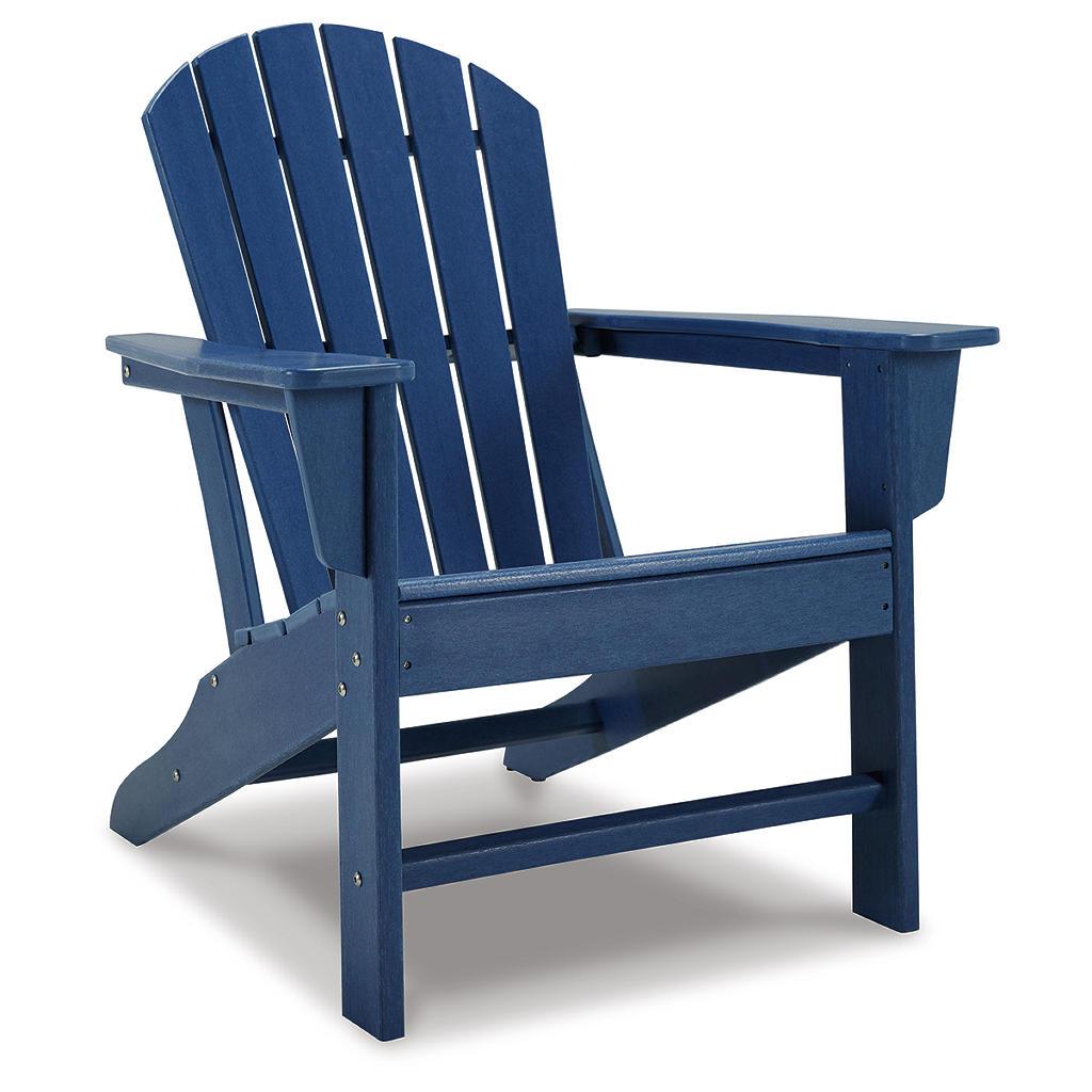 Sundown Treasure Adirondack Chair — Blue MEGA-TUFF Signature Design by Ashley® Outdoor